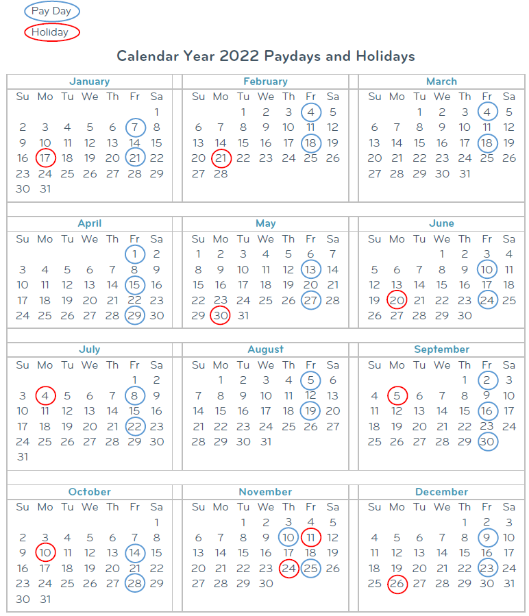 Walgreens Payroll Calendar 2023 - Printable Calendar 2023